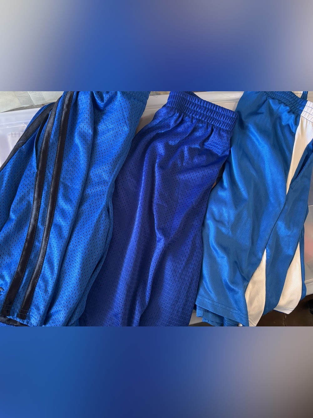 3 pairs of Champion athletic boys shorts